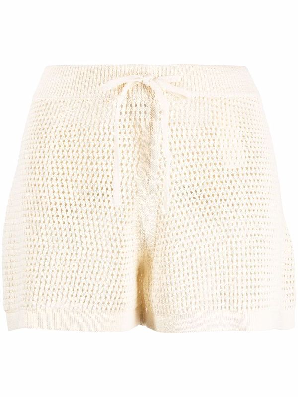 Jael Crochet Knit Shorts