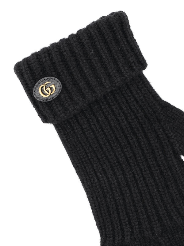 GG Wool Cashmere Gloves