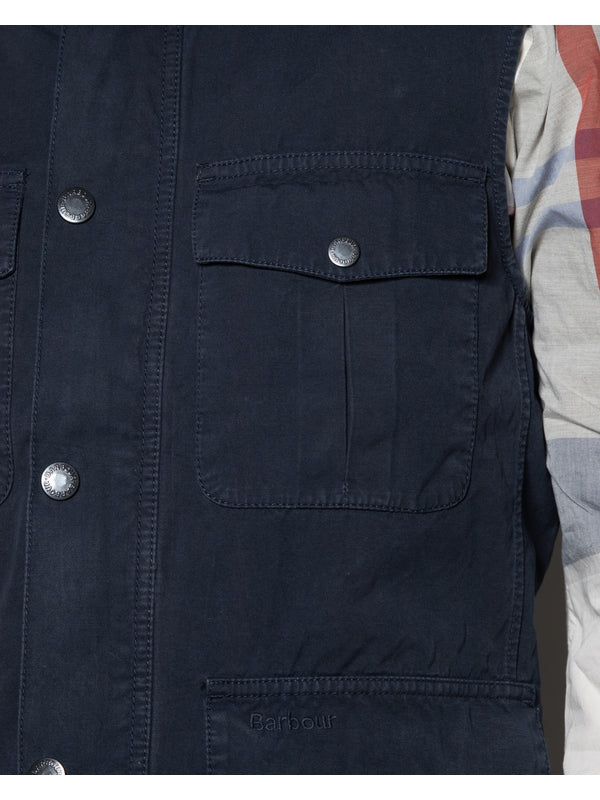 Barbour Navy Vests