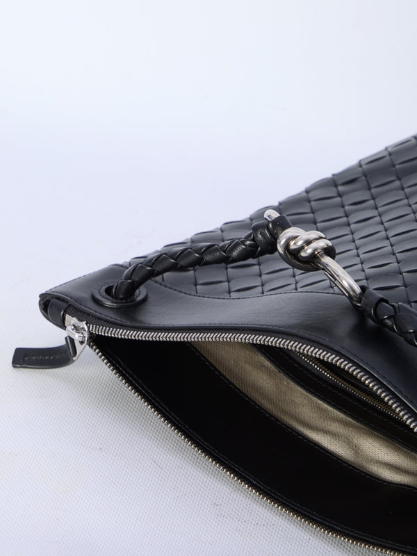 Andiamo Leather Flat Crossbag