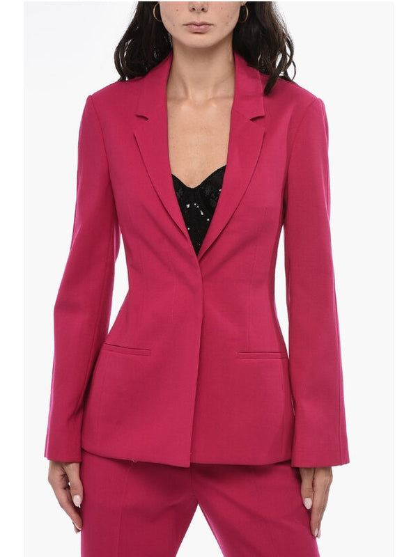 Single Breasted Wool Jacket