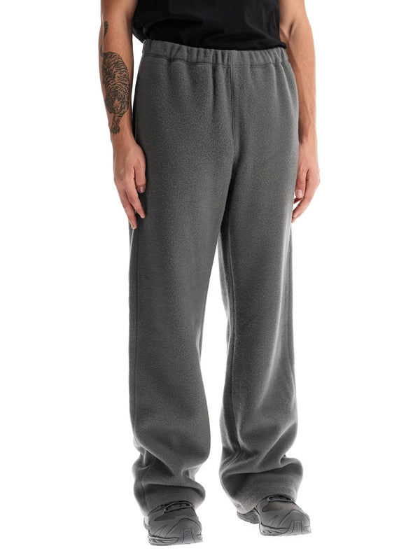 Banding Fleece Wool Jogger Pants