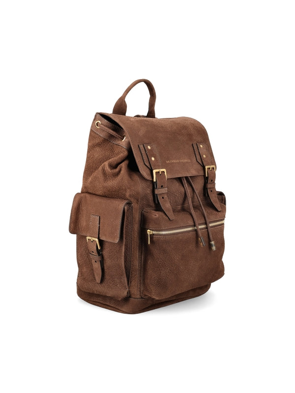 City Leather Backpack