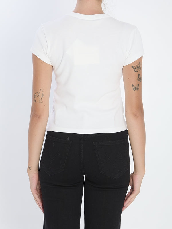 Alexanderwang White Half Sleeve