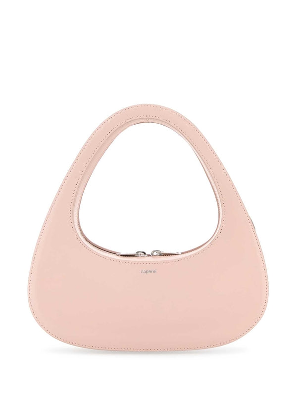 Swipe Baguette Leather Tote Bag