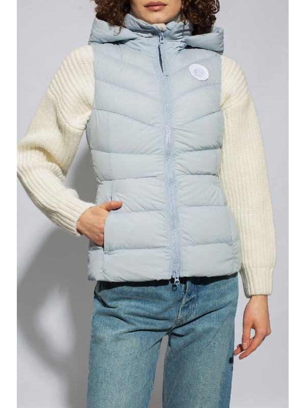 Clair Logo Patch Padded Vest