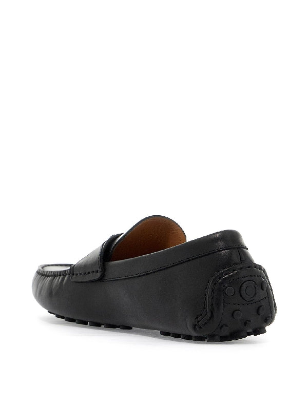 Gancini Leather Driving Shoes - Jente