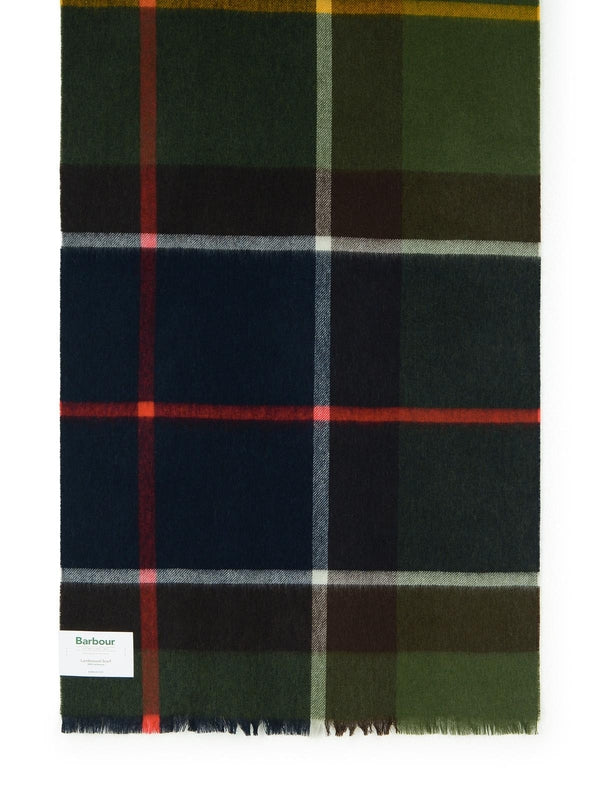 Rosefield Tartan Check Lambswool Scarf - Jente