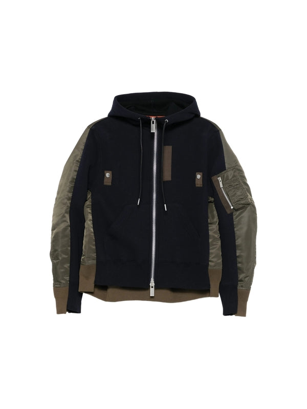 Sacai Blue Green Bomber