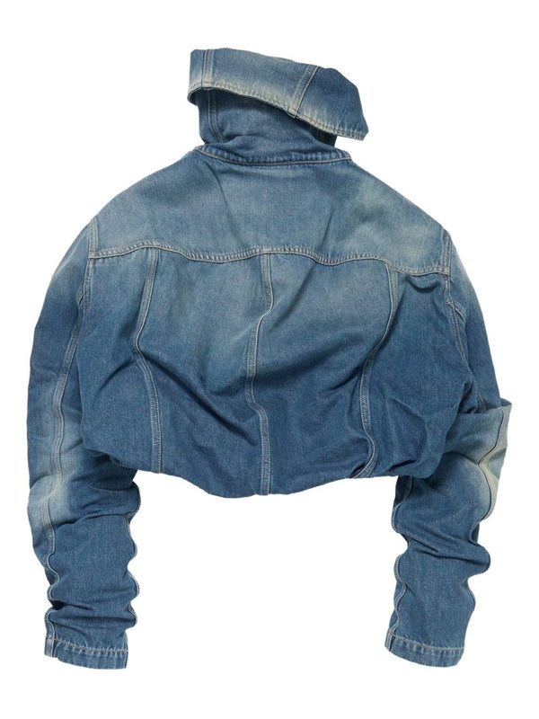 Acne Studios Crinkle Denim Trucker Jacket