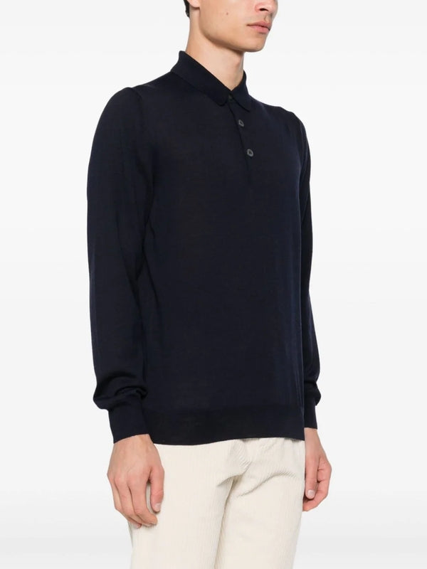 Wool Polo Shirt