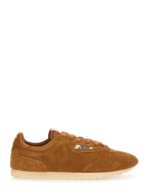 Autry Brown Low Top Sneakers