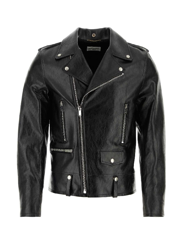 Classic Biker Leather Jacket