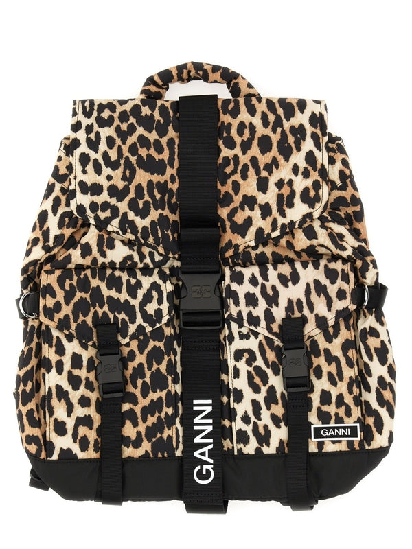 Animal Pattern Backpack