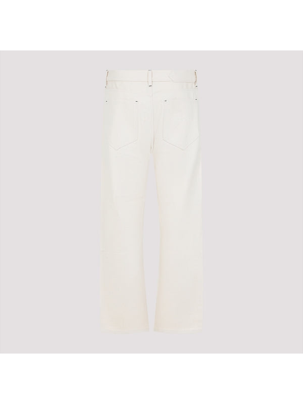 Venice Stitch Detail Denim Pants