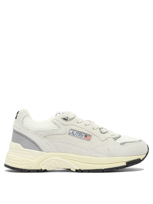 Autry Grey Low Top Sneakers