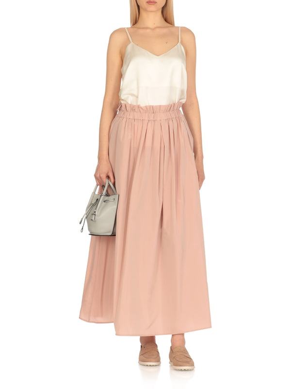 Buz Logo Leather Mini Bucket Bag