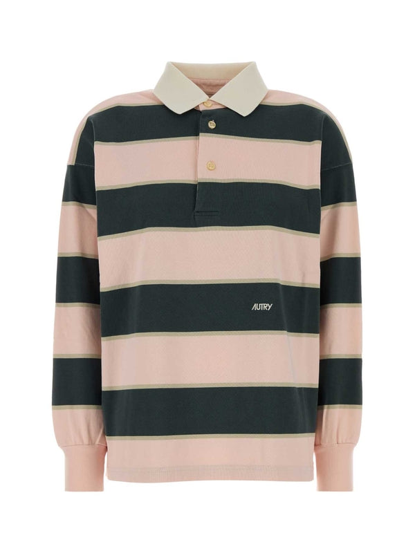 Autry Green Pink Polo Shirts