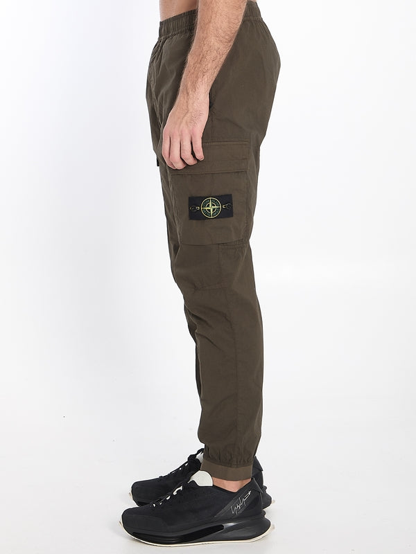 Wappen Patch Cotton Jogger Pants