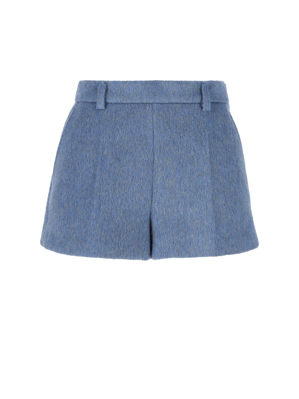 Wool Mohair Shorts