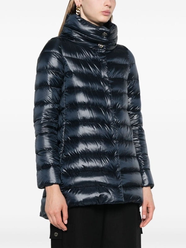 Amelia Quilted High-Neck
  Padding