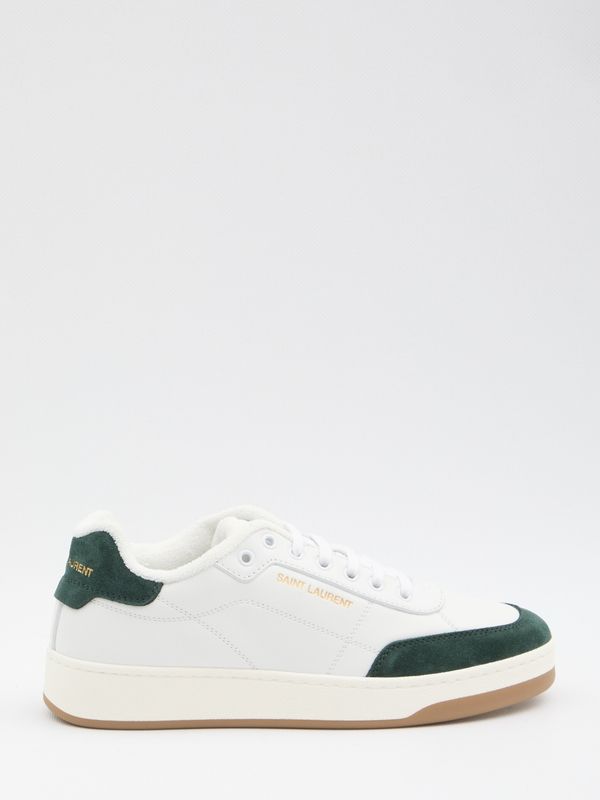 Saint Laurent White Low Top Sneakers