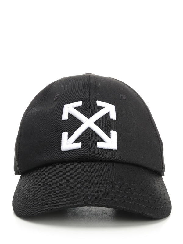 Arrow Embroidered Logo Cotton Baseball Cap