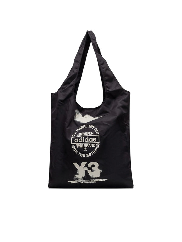 Y-3 Black Tote Bags