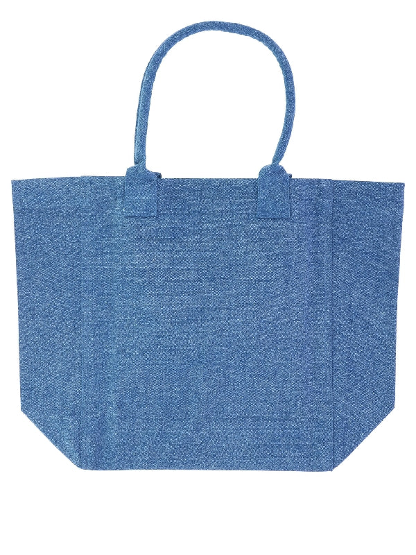 Yenky Logo Denim Tote Bag