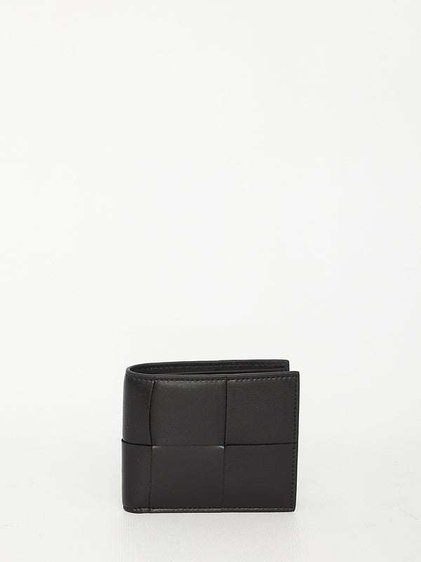 Cassette leather bifold wallet - jentestore_global