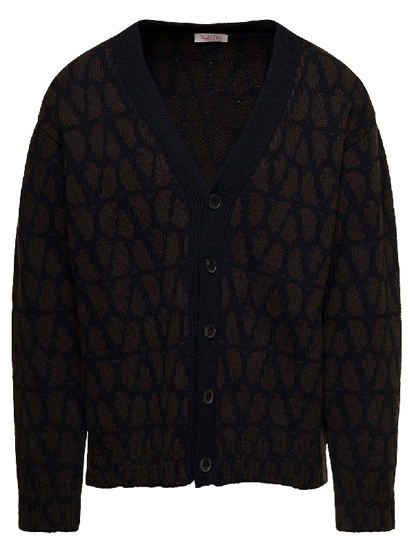 All-Over Iconography Cardigan