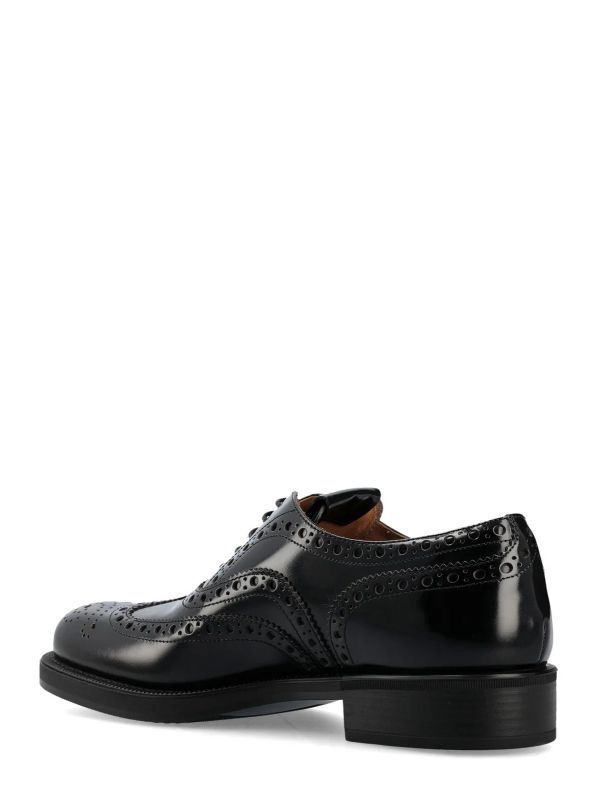 Brogue Leather Lace-up Shoes