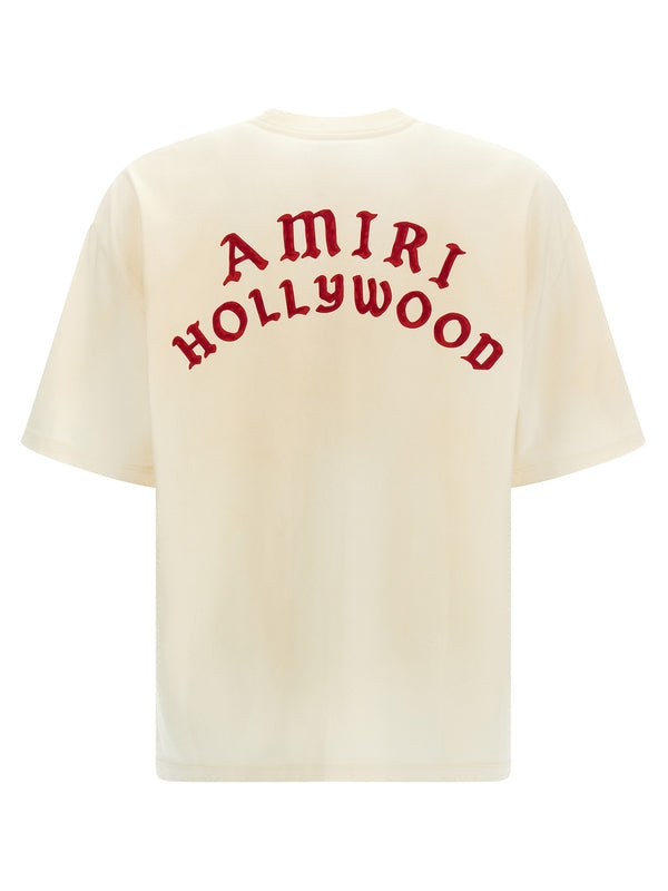 Amiri Beige Half Sleeve