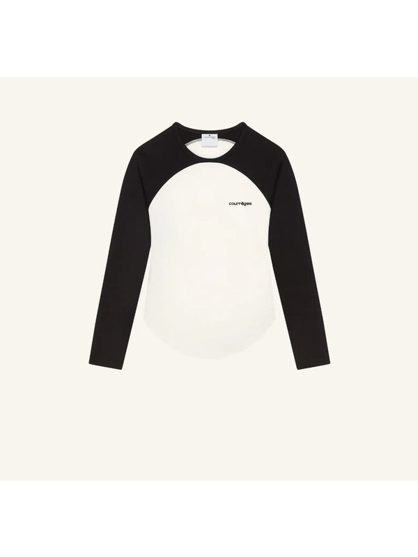 Courrèges Black White Long Sleeve