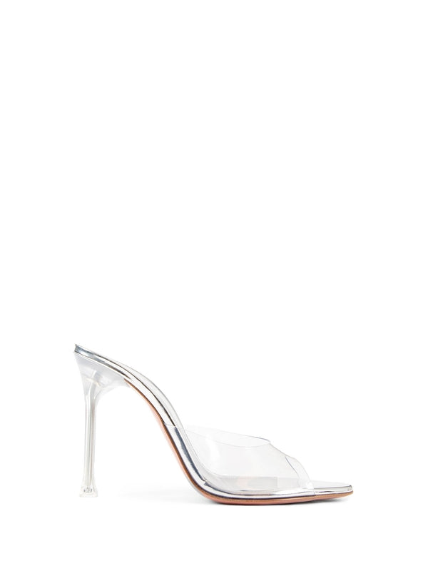 Alexa Glass Sandal Heels