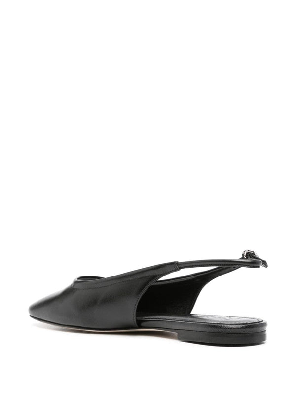 Ady Black Flat Shoes