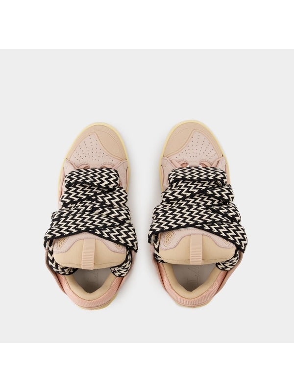 Curve Lace-Up Sneakers