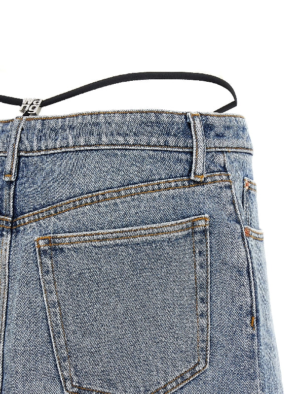 Charm Detail
  Denim Skirt