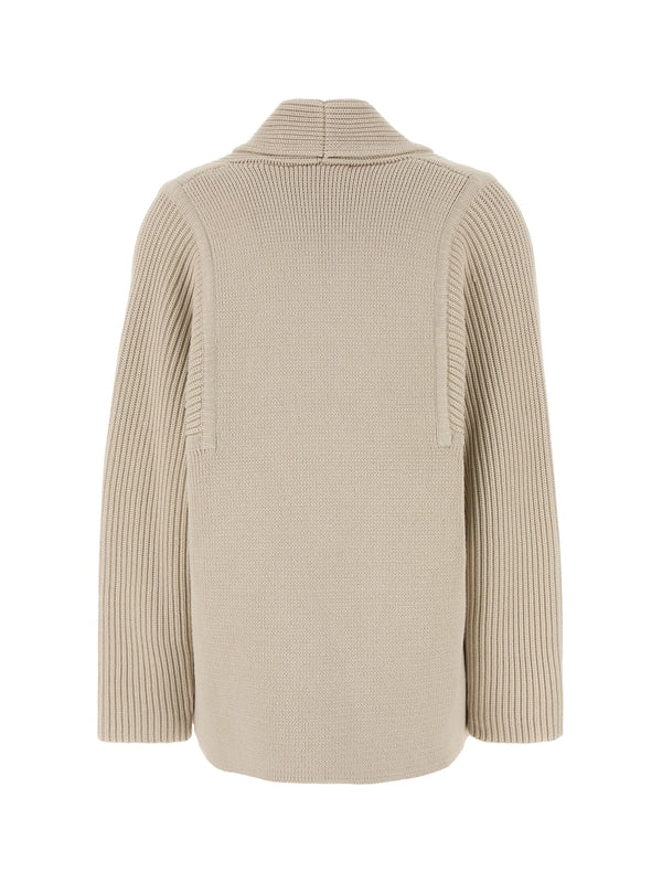 Double Breasted Knit Jacket