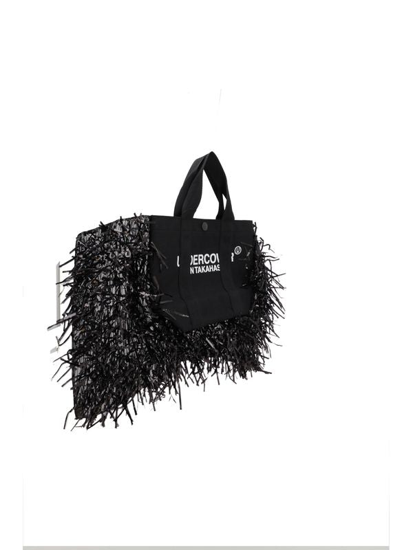 Logo Film Fringe Tote Bag