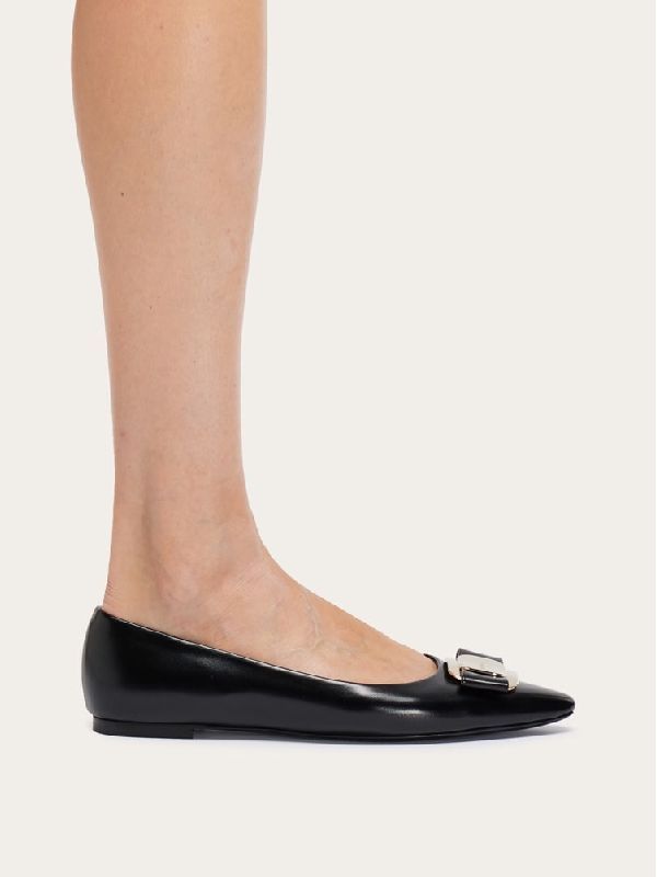 新しいバラ ラムスキン バレエ フラット シューズ