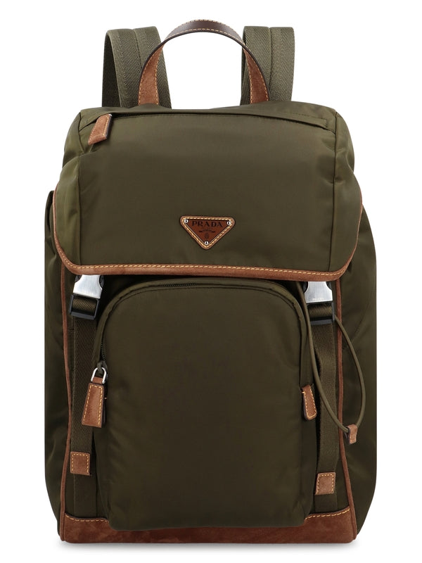 Prada Green Backpacks
