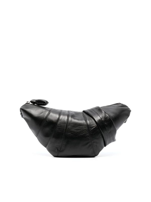 Croissant Medium Leather Shoulder Bag