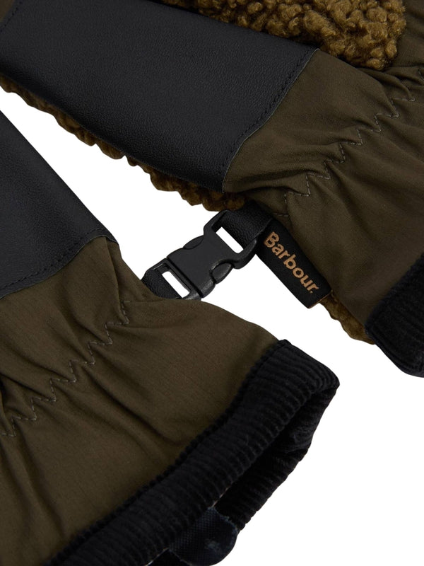 Barbour Green Other Fabric Gloves