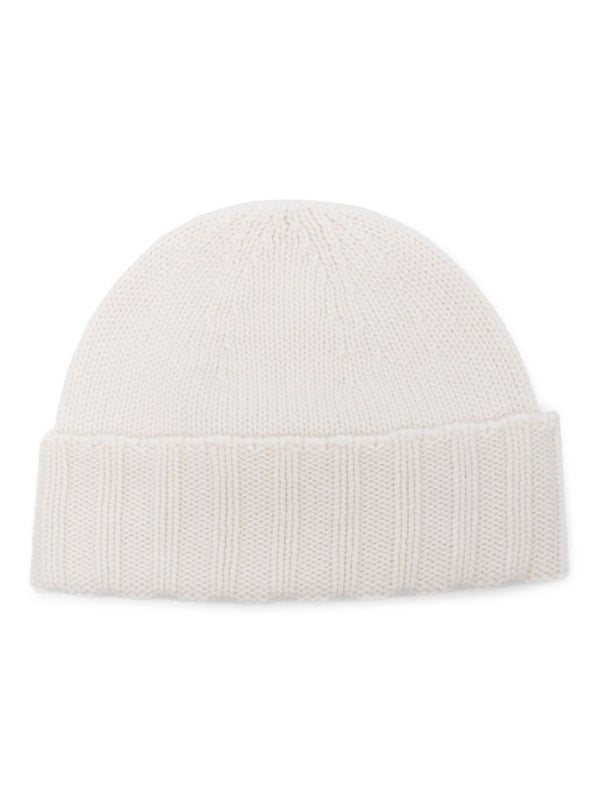 Ribbed Cashmere Beanie