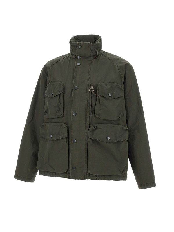 Multi Pocket Highneck Jacket