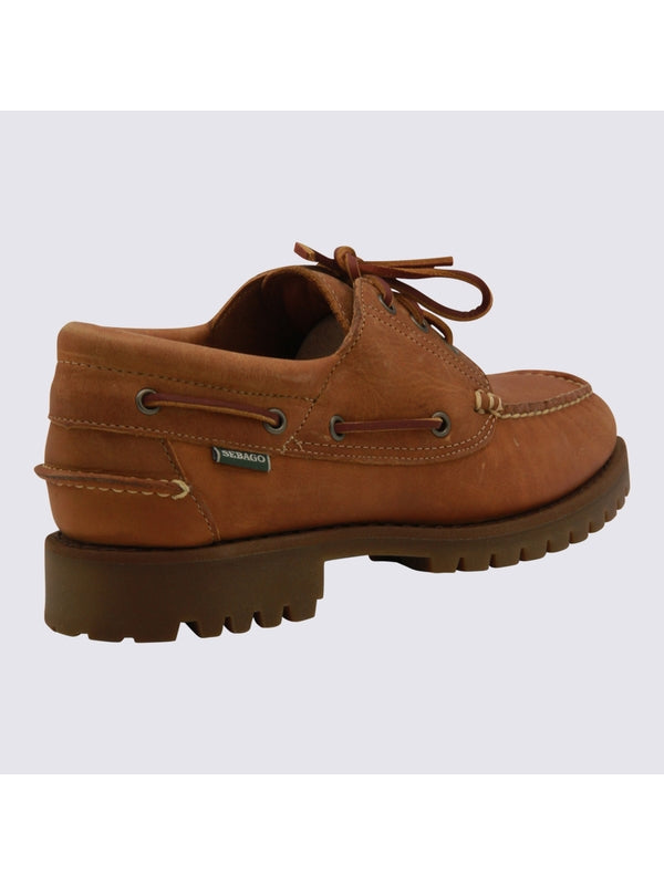 Sebago Brown Boat Shoes