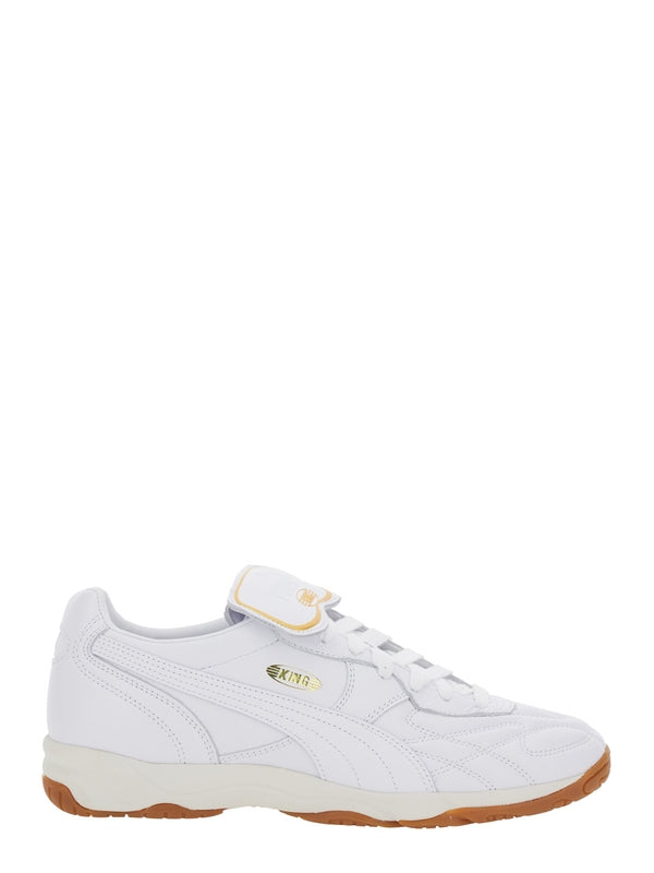Puma White Low Top Sneakers