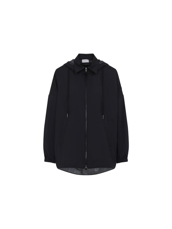 Wappen Patch Hood Nylon Jacket