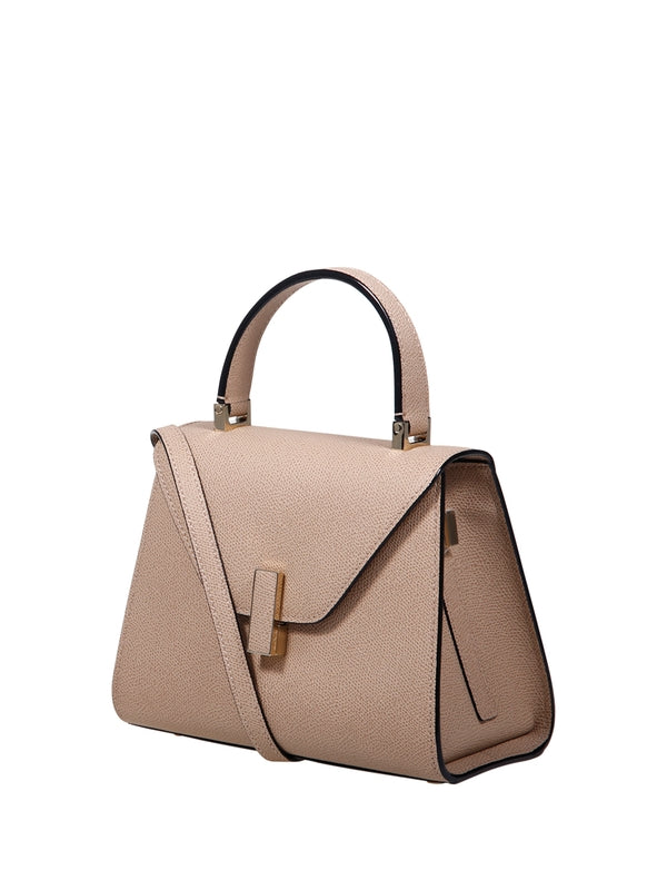 Beige Calfskin Tote Bag